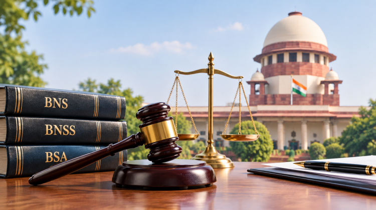 Supreme Court of India with gavel and scales of justice